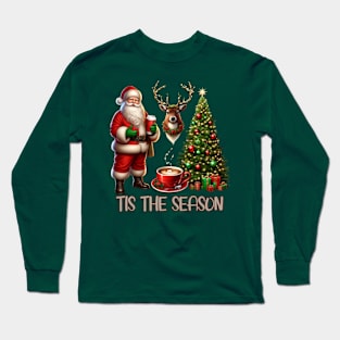 Christmas Shirt Christmas Gifts for Her Christmas Tshirt Funny Christmas Shirt Tis the Season Long Sleeve T-Shirt